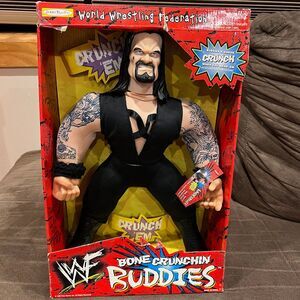 WWF 1999 Jakks Pacific Bone Crunchin' Buddies Series 2 Undertaker
